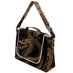 Fantasy Dragon Pentagram Box Up Messenger Bag by Cowasu