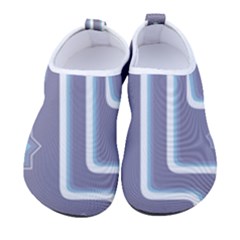 Pattern-non-seamless-background Women s Sock-style Water Shoes