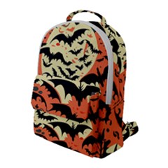 Bat Pattern Flap Pocket Backpack (large) by Valentinaart