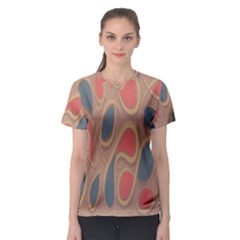 Background-abstract-non-seamless Women s Sport Mesh T-shirt