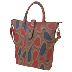 Background-abstract-non-seamless Buckle Top Tote Bag