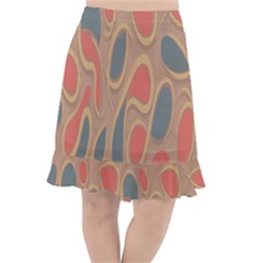 Background-abstract-non-seamless Fishtail Chiffon Skirt