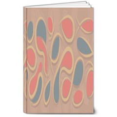 Background-abstract-non-seamless 8  X 10  Softcover Notebook by Cowasu