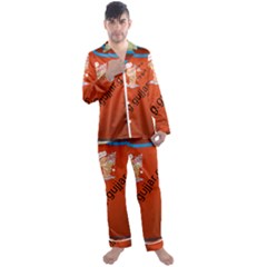 1694784542882 Men s Long Sleeve Satin Pajamas Set