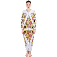 Pizza-slice-food-italian Onepiece Jumpsuit (ladies)