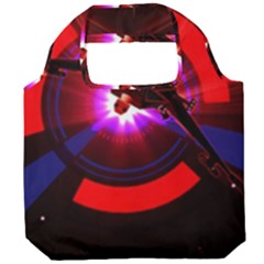 Science-fiction-cover-adventure Foldable Grocery Recycle Bag by Cowasu