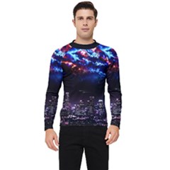 Science-fiction-sci-fi-forward Men s Long Sleeve Rash Guard by Cowasu