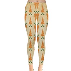 Patter-carrot-pattern-carrot-print Everyday Leggings 