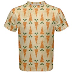 Patter-carrot-pattern-carrot-print Men s Cotton T-Shirt