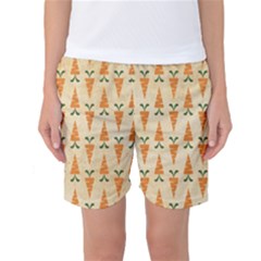 Patter-carrot-pattern-carrot-print Women s Basketball Shorts