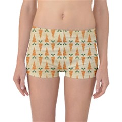 Patter-carrot-pattern-carrot-print Boyleg Bikini Bottoms