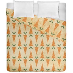 Patter-carrot-pattern-carrot-print Duvet Cover Double Side (California King Size)