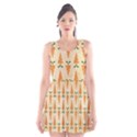 Patter-carrot-pattern-carrot-print Scoop Neck Skater Dress View1