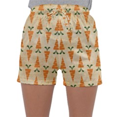 Patter-carrot-pattern-carrot-print Sleepwear Shorts