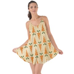 Patter-carrot-pattern-carrot-print Love The Sun Cover Up by Cowasu