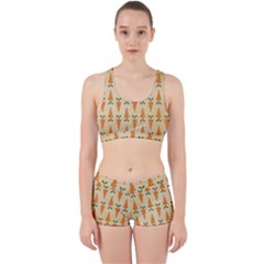 Patter-carrot-pattern-carrot-print Work It Out Gym Set