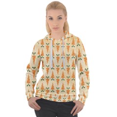 Patter-carrot-pattern-carrot-print Women s Overhead Hoodie