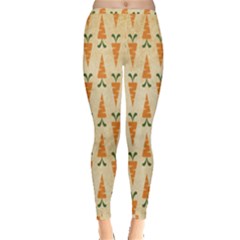 Patter-carrot-pattern-carrot-print Inside Out Leggings