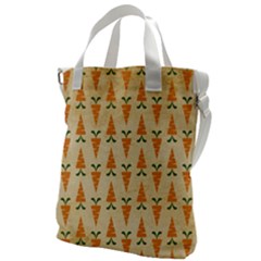 Patter-carrot-pattern-carrot-print Canvas Messenger Bag