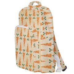 Patter-carrot-pattern-carrot-print Double Compartment Backpack