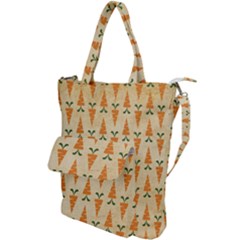 Patter-carrot-pattern-carrot-print Shoulder Tote Bag