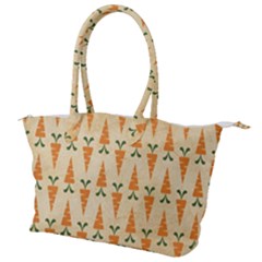 Patter-carrot-pattern-carrot-print Canvas Shoulder Bag