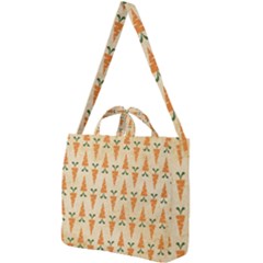 Patter-carrot-pattern-carrot-print Square Shoulder Tote Bag