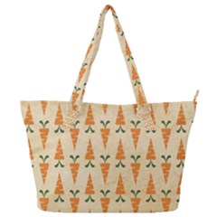 Patter-carrot-pattern-carrot-print Full Print Shoulder Bag