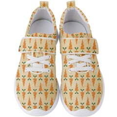 Patter-carrot-pattern-carrot-print Men s Velcro Strap Shoes