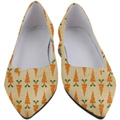 Patter-carrot-pattern-carrot-print Women s Block Heels 