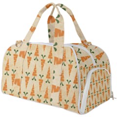 Patter-carrot-pattern-carrot-print Burner Gym Duffel Bag