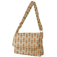 Patter-carrot-pattern-carrot-print Full Print Messenger Bag (L)