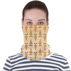 Patter-carrot-pattern-carrot-print Face Seamless Bandana (Adult)