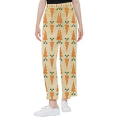 Patter-carrot-pattern-carrot-print Women s Pants 