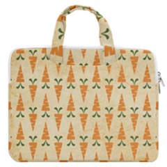 Patter-carrot-pattern-carrot-print MacBook Pro 16  Double Pocket Laptop Bag 