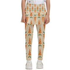 Patter-carrot-pattern-carrot-print Kids  Skirted Pants