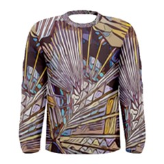 Abstract-drawing-design-modern Men s Long Sleeve T-shirt by Cowasu