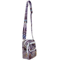 Abstract-drawing-design-modern Shoulder Strap Belt Bag by Cowasu