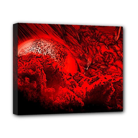 Planet-hell-hell-mystical-fantasy Canvas 10  X 8  (stretched) by Cowasu