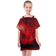 Planet-hell-hell-mystical-fantasy Kids  One Piece Chiffon Dress by Cowasu