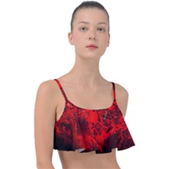 Planet-hell-hell-mystical-fantasy Frill Bikini Top by Cowasu