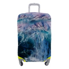 Sea-waves-ocean-water-beach-surf Luggage Cover (small) by Cowasu