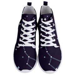 Celebrities-categories-universe-sky Men s Lightweight High Top Sneakers by Cowasu