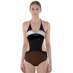 Astronaut-space-astronomy-universe Cut-out One Piece Swimsuit by Cowasu