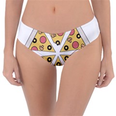 Pizza-slice-food-italian Reversible Classic Bikini Bottoms