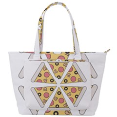 Pizza-slice-food-italian Back Pocket Shoulder Bag  by Sarkoni