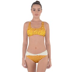 Bubble-beer Criss Cross Bikini Set