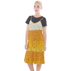 Bubble-beer Camis Fishtail Dress