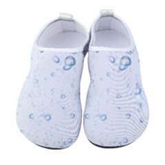 Blue Oxygen-bubbles-in-the-water Women s Sock-style Water Shoes by Sarkoni