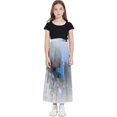 New York City Kids  Flared Maxi Skirt by Sarkoni